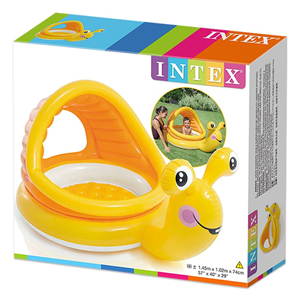 استخر بادی اینتکس intex کف بادی طرح حلزون مدل 57124-اسباب بازی